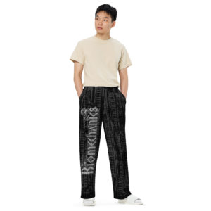 Unisex-Hose mit weiten Beinen und Allover-Druck Biomechanics 13