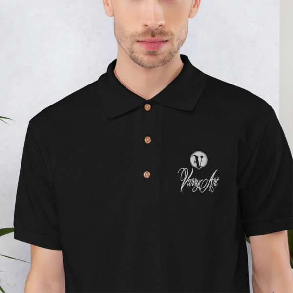 Besticktes Polo-Shirt Varry Art Logo