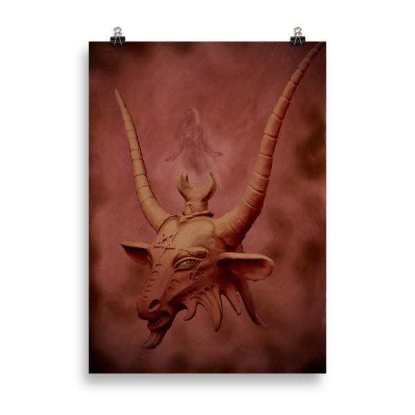 Poster Baphomed von Varry