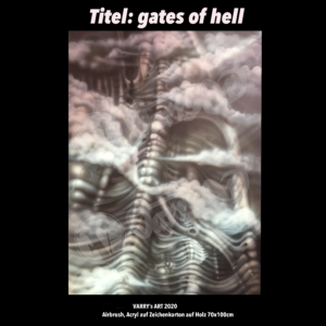Gates of Hell - Original Varry Art