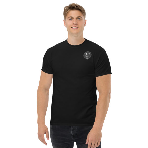 Klassisches Herren-T-Shirt Varry Logo klein