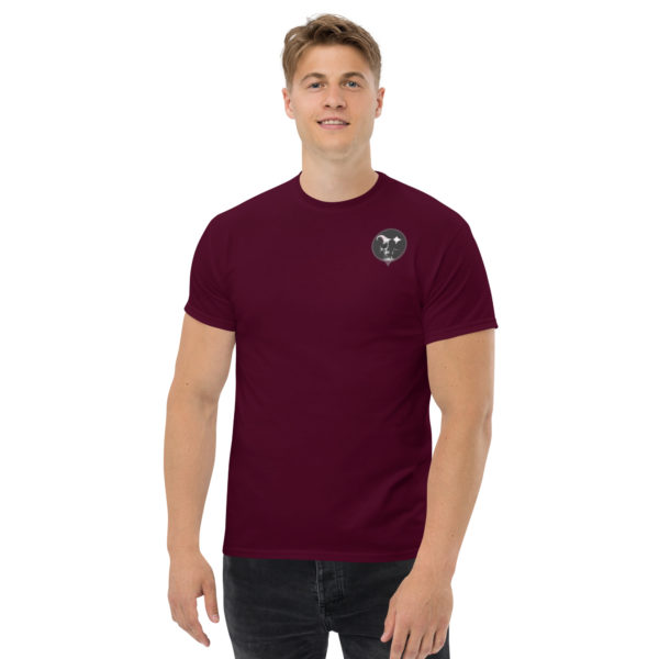 Klassisches Herren-T-Shirt Varry Logo klein – Bild 2