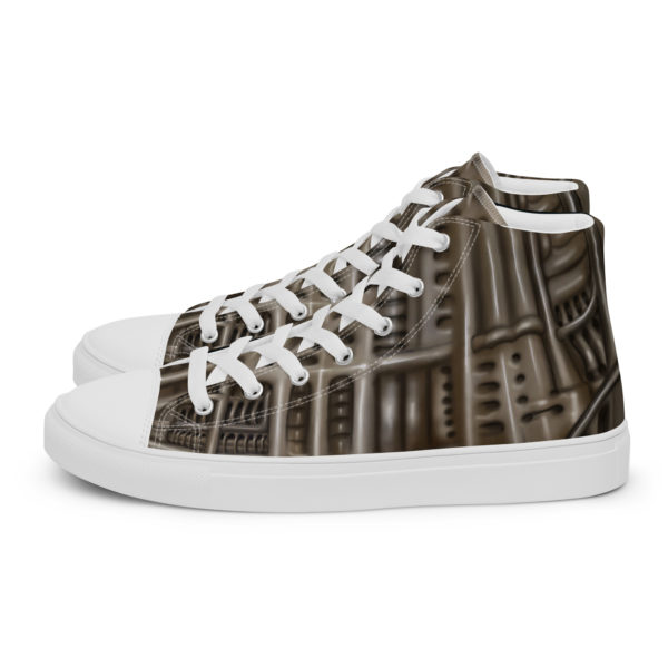 High-Top Leinenschuhe für Herren Alien