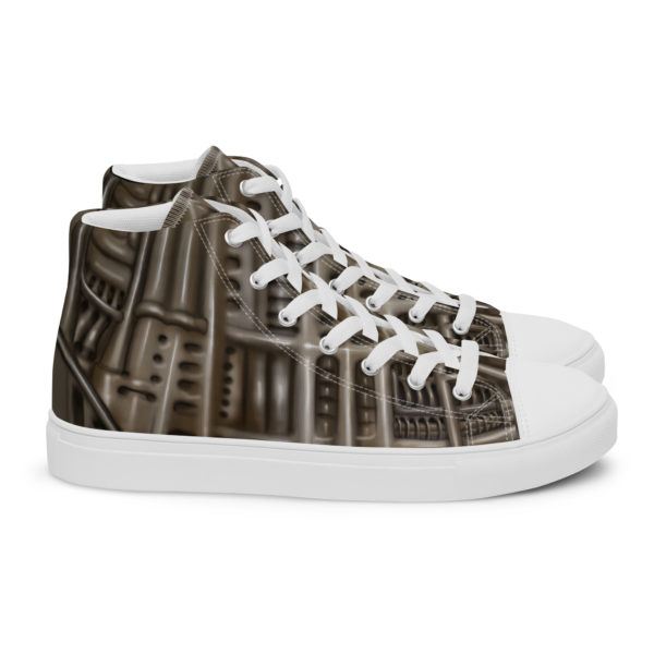High-Top Leinenschuhe für Herren Alien – Bild 3