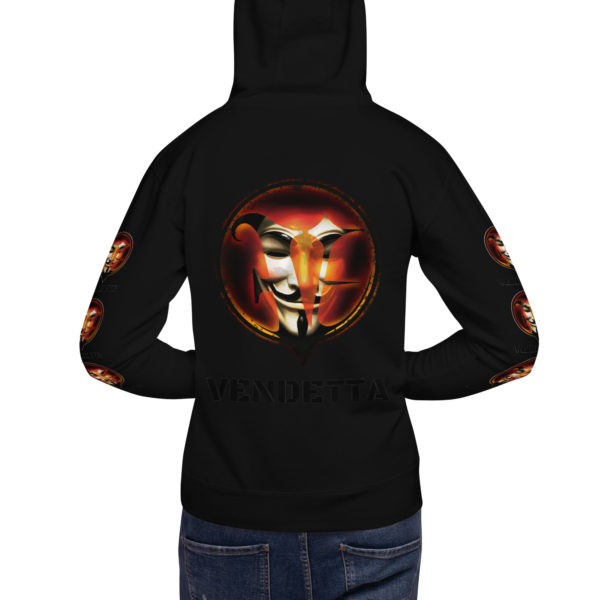 Unisex-Kapuzenpullover Vendetta – Bild 3