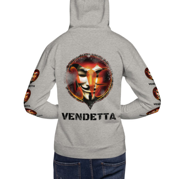 Unisex-Kapuzenpullover Vendetta – Bild 23