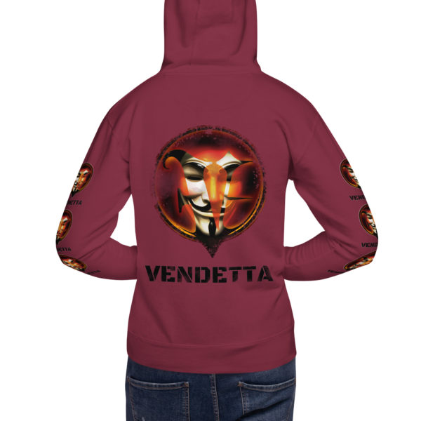 Unisex-Kapuzenpullover Vendetta – Bild 13