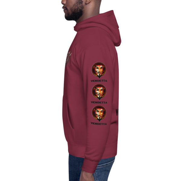 Unisex-Kapuzenpullover Vendetta – Bild 14