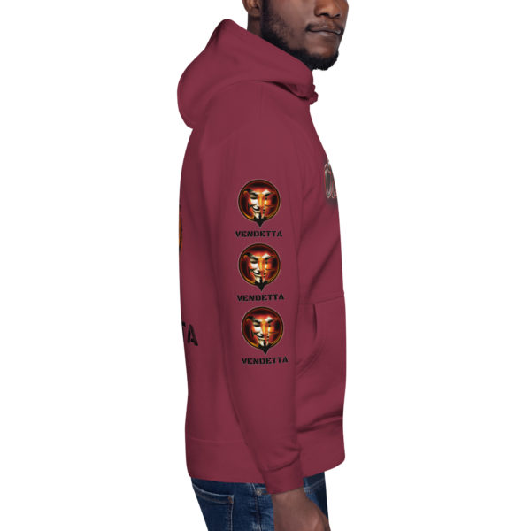 Unisex-Kapuzenpullover Vendetta – Bild 15
