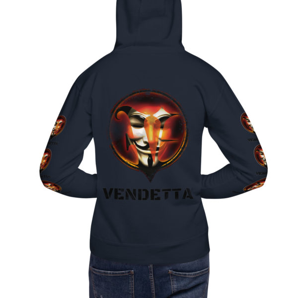 Unisex-Kapuzenpullover Vendetta – Bild 8