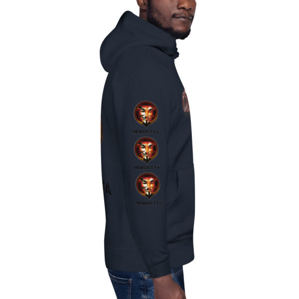 Unisex-Kapuzenpullover Vendetta – Bild 10