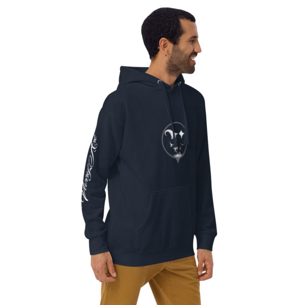 Unisex-Kapuzenpullover Varry Art Schrift – Bild 8