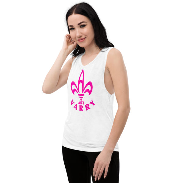 Damen Muscle-Tank-Top Varry Art Lilie – Bild 2