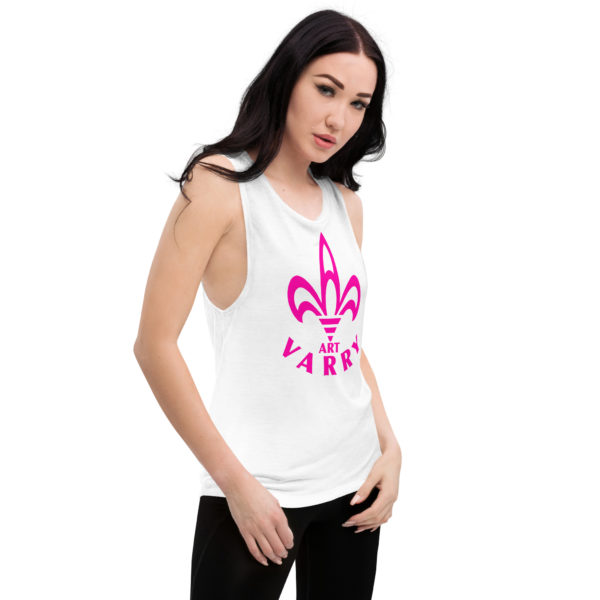 Damen Muscle-Tank-Top Varry Art Lilie – Bild 3