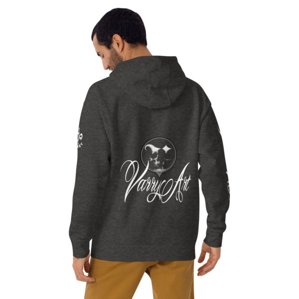 Unisex-Kapuzenpullover Varry Art Schrift – Bild 14