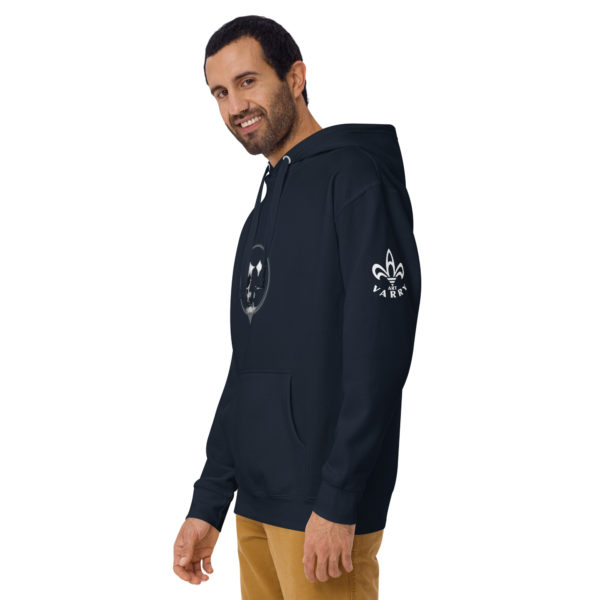 Unisex-Kapuzenpullover Varry Art Schrift – Bild 7