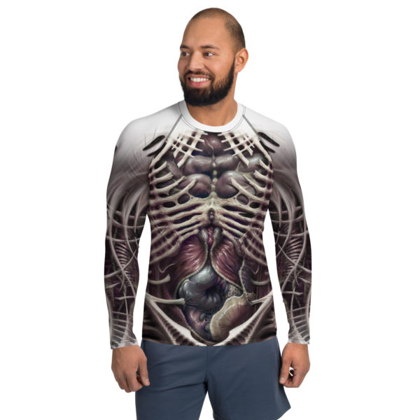 Herren-Rash-Guard Scorn