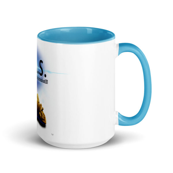 Tasse mit farbiger Innenseite A.A.S. – Bild 4